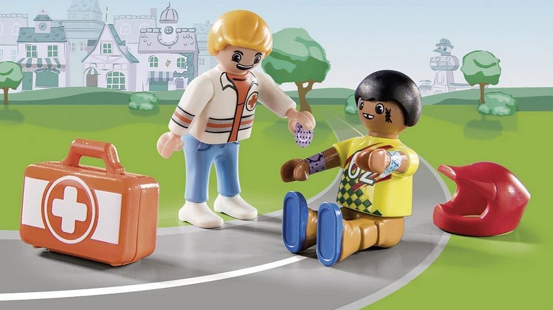 Playmobil 70919 DUCK ON CALL Mentők bevetésen: versenybaleset
