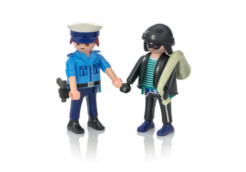 Playmobil 9218 Duo Pack rendőr és a tolvajok