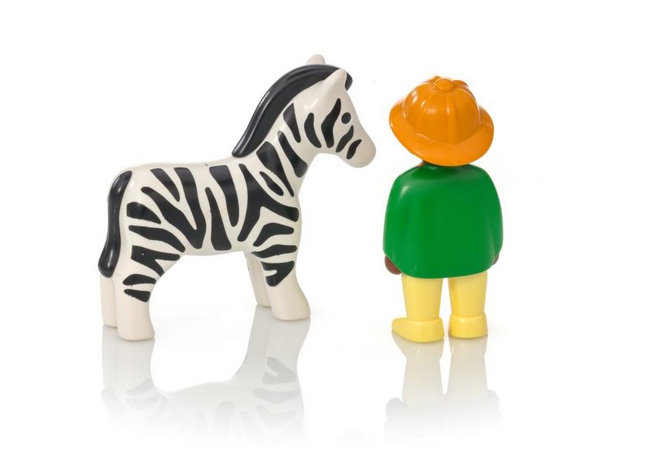 Playmobil 9257 Vadász és a zebra