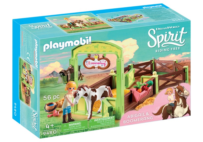 Playmobil 9480 Abigail és Boomerang boxa
