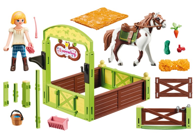 Playmobil 9480 Abigail és Boomerang boxa