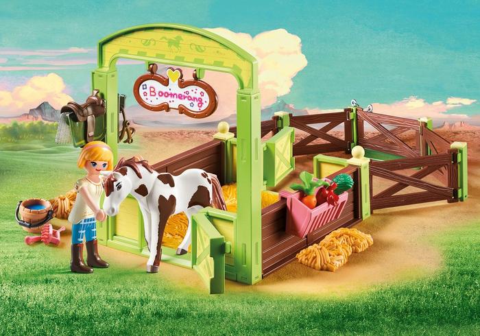 Playmobil 9480 Abigail és Boomerang boxa