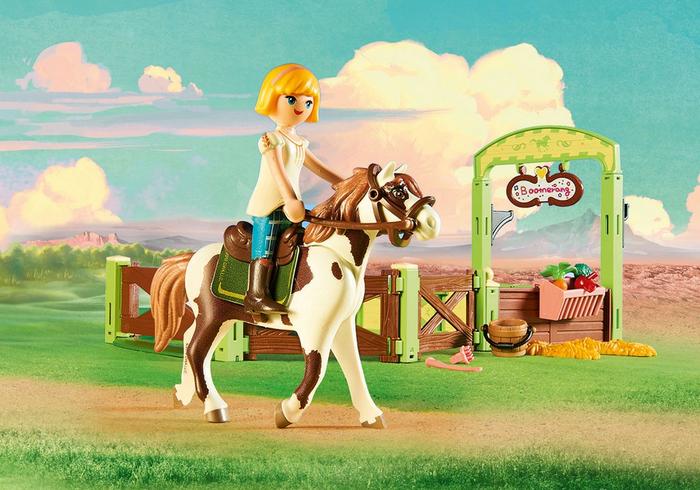 Playmobil 9480 Abigail és Boomerang boxa