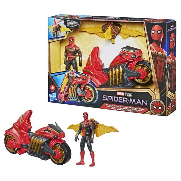 Pókember 3. mozifilm 15 cm Pókember figura motorral