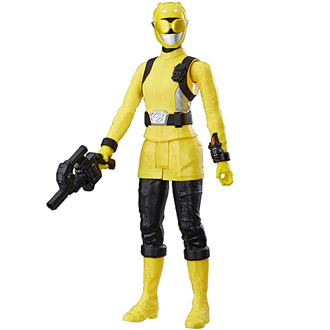 Power Rangers 30 cm Figura - Yellow Ranger