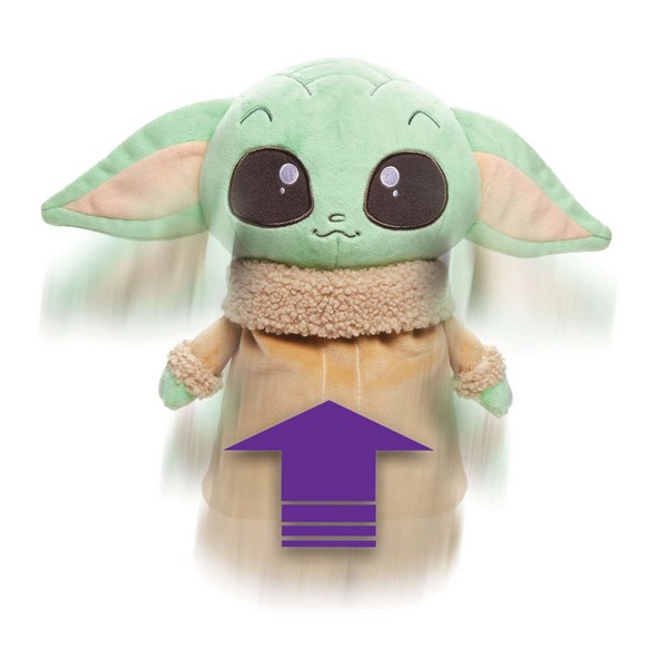Star Wars Ugráló Bébi Yoda Plüss 28 Cm