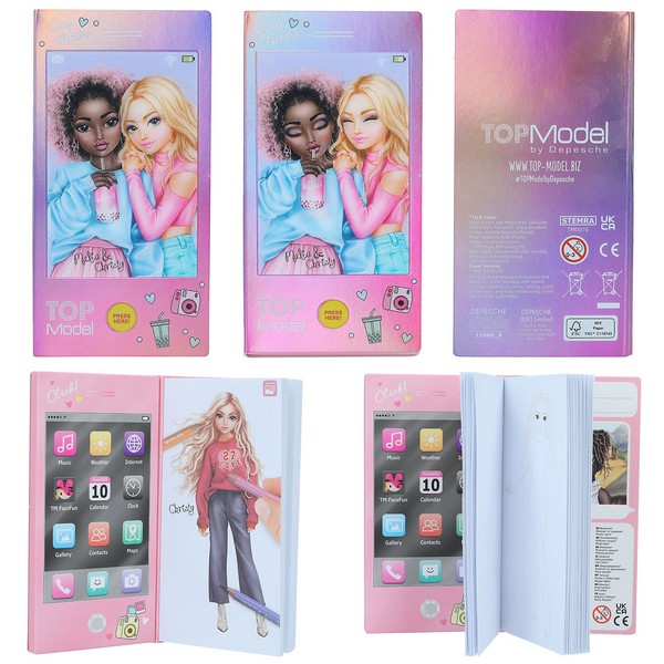 Topmodel mini kifestőkönyv zenével