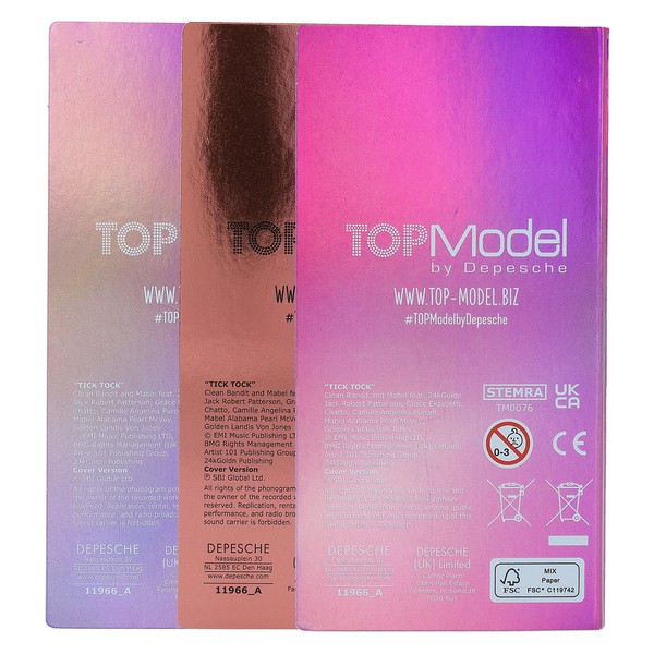 Topmodel mini kifestőkönyv zenével