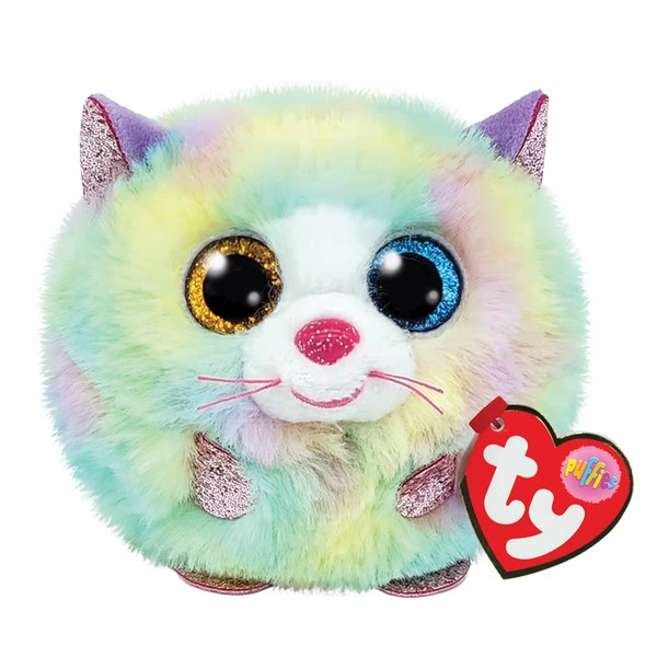 TY Beanie Babies Plüss Gombóc Heather Macska