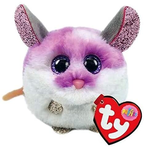 TY Puffies plüss gombóc COLBY lila egér
