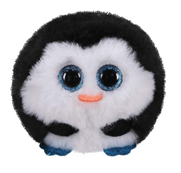 TY Puffies plüss gombóc WADDLES pingvin