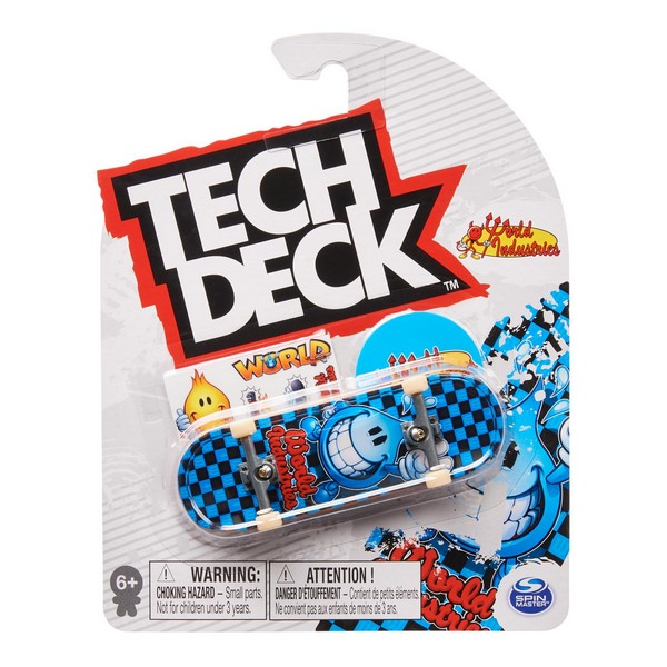 Tech Deck 1 db, 96 mm-es ujj gördeszka - World Industries vízcsep