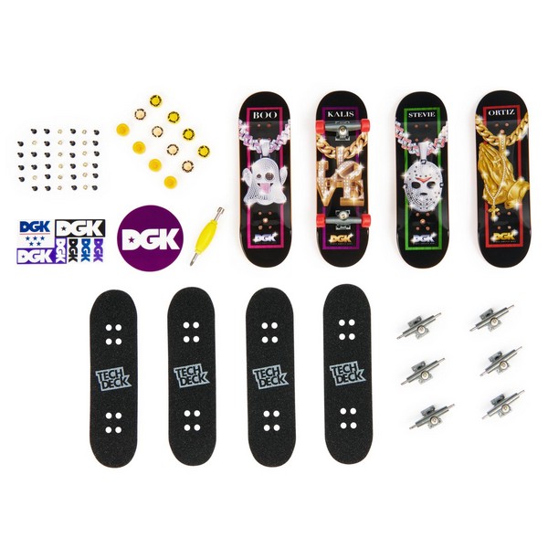 Tech Deck 4 db-os Ultra DGK Nyakláncos