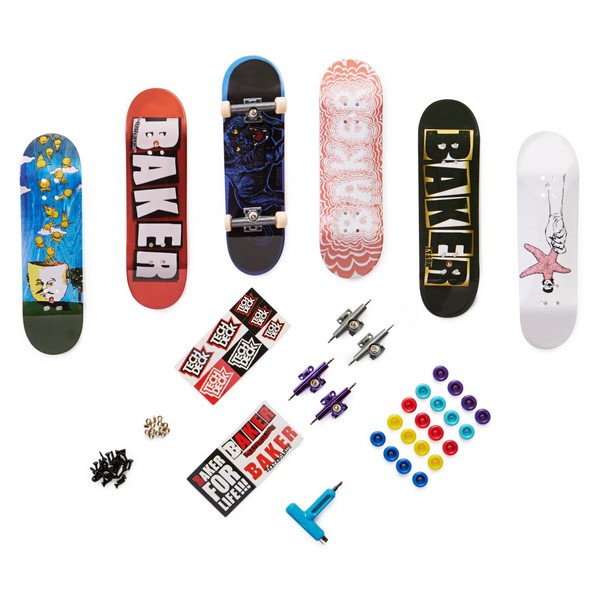 Tech Deck Bonus Pack 6 db-os szett Baker Skateboards