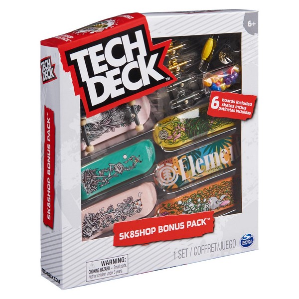 Tech Deck Bonus Pack 6 db-os szett - Element