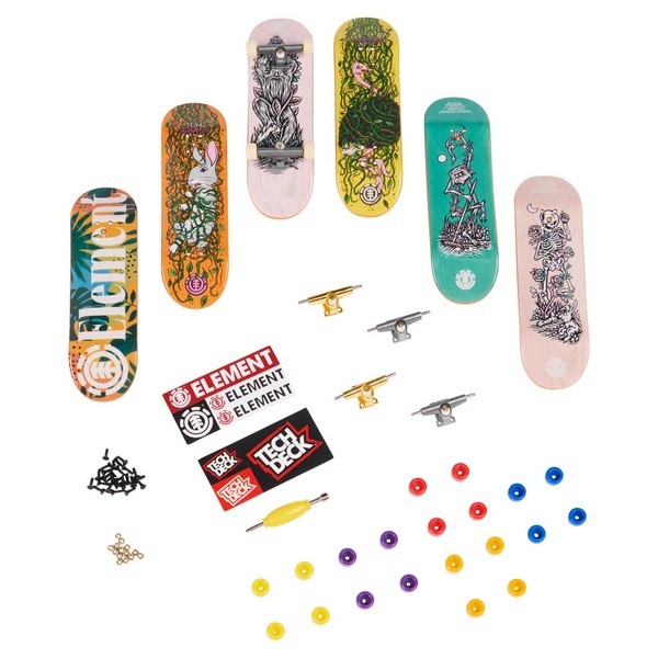 Tech Deck Bonus Pack 6 db-os szett - Element