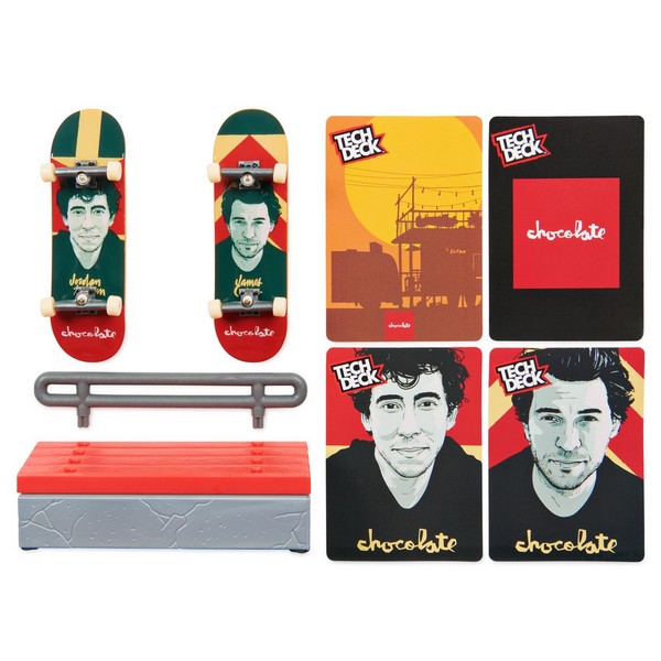 Tech Deck Versus Series 2 db-os Chocolate Jordan Vs James