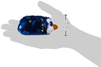 Teeny Tys Flippables plüss Payton - flitteres kék pingvin