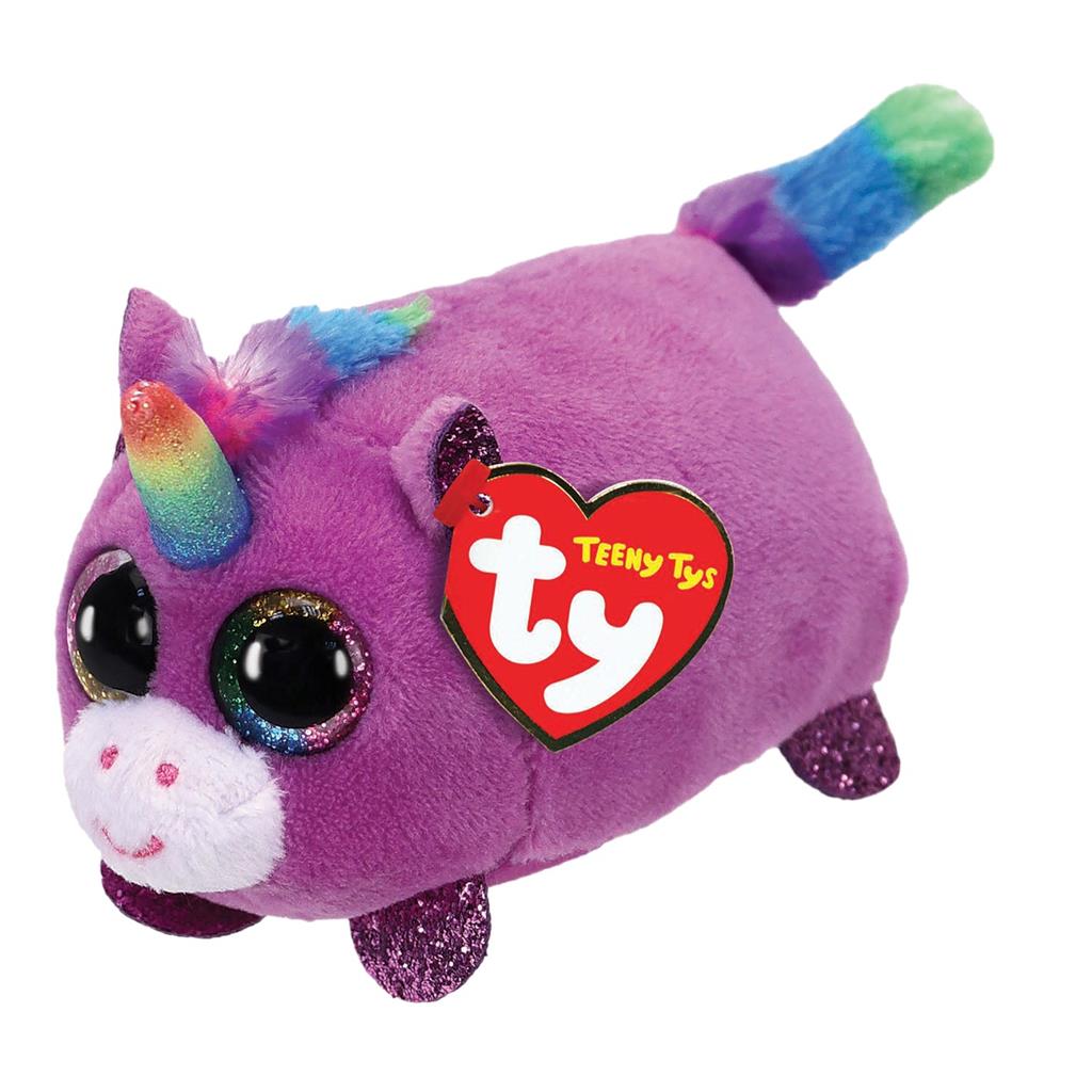 Teeny Tys plüss Rosette - lila unikornis
