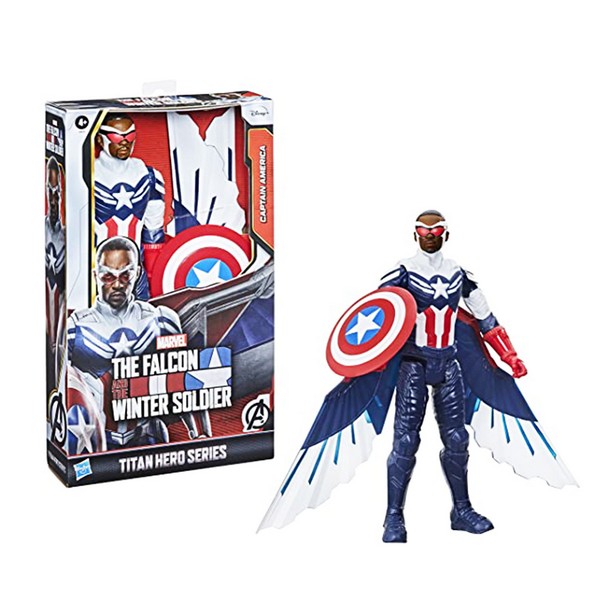The Falcon &amp; Winter Soldier figura 30 cm - Amerika Kapitány