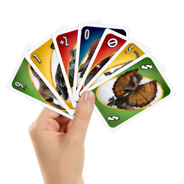 Uno Kártya Jurassic World 3