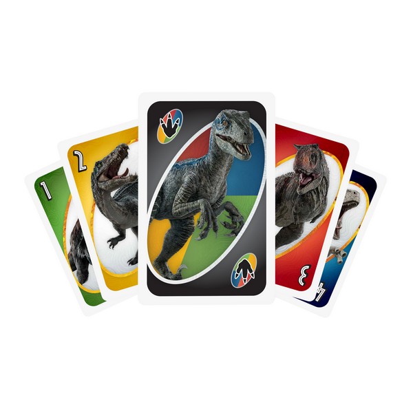 Uno Kártya Jurassic World 3
