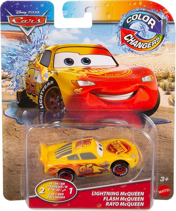 Verdák Színváltós kisautó - Villám McQueen