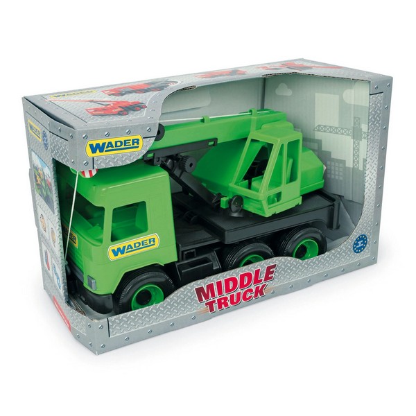 Wader Middle Truck Darus autó Zöld