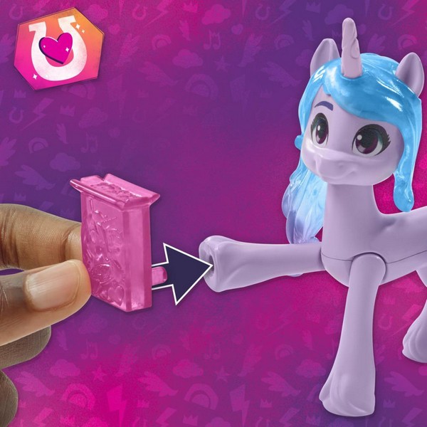 Én Kicsi Pónim Cutie Mark Magic Figura - Izzy Moonbow