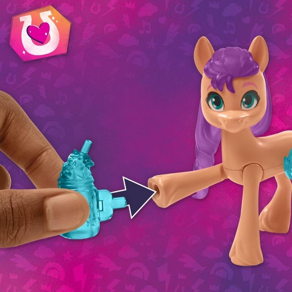 Én Kicsi Pónim Cutie Mark Magic Figura - Sunny Starscout