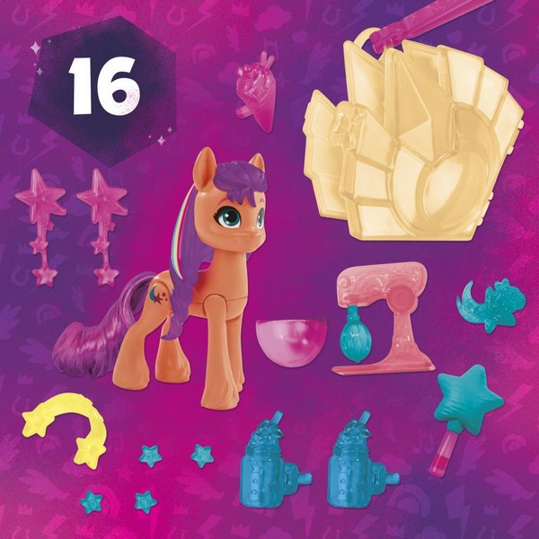 Én Kicsi Pónim Cutie Mark Magic Figura - Sunny Starscout