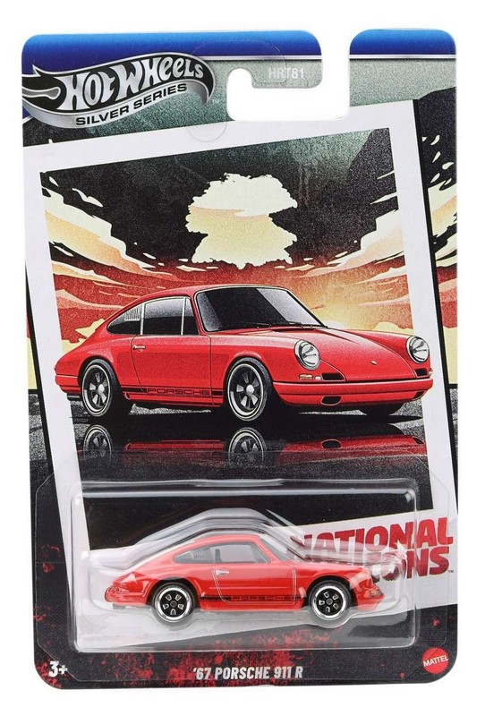 Hot Wheels Vintage Kisautó - 1967 Porsche 911 R