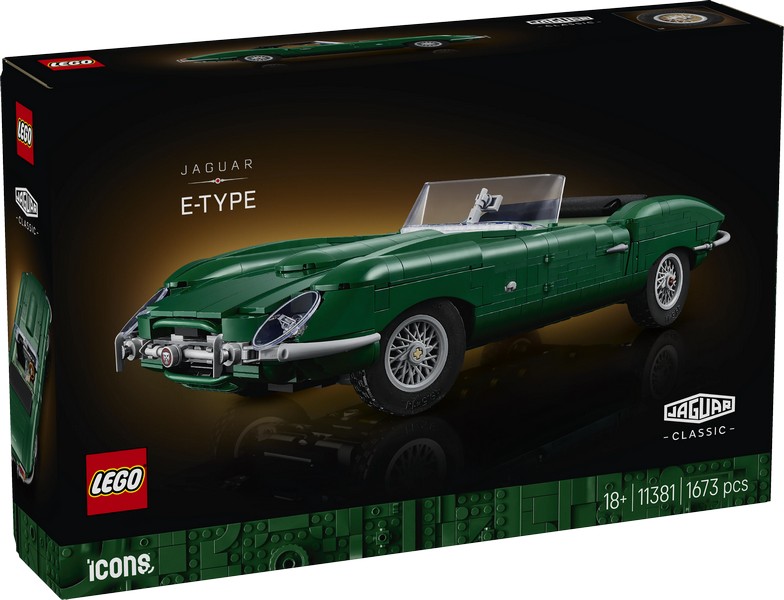 LEGO 11381 Jaguar E-Type