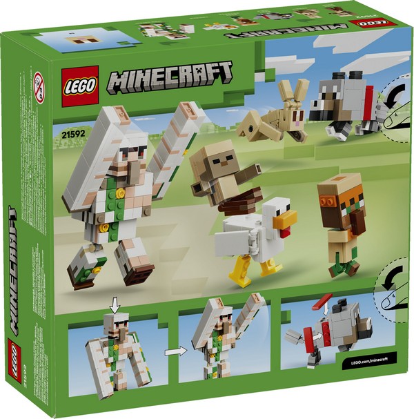LEGO Minecraft 21592 Csirkezsoké, támadás a sivatagban