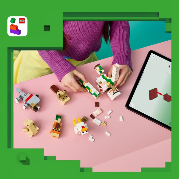 LEGO Minecraft 21592 Csirkezsoké, támadás a sivatagban