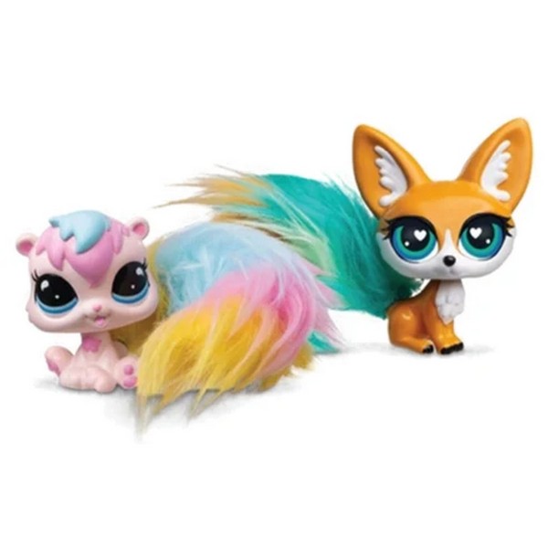 Littlest Pet Shop Dupla Csomag - Sivatagi Róka és Mókus (6. széria)