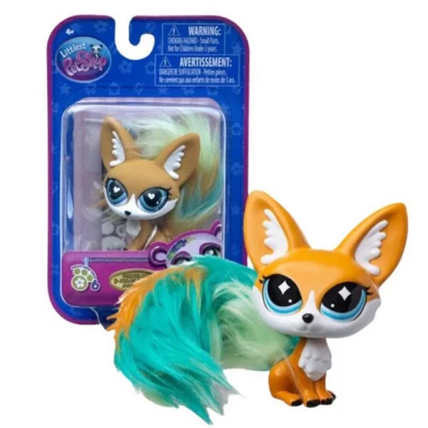 Littlest Pet Shop Figura 1 db - Sivatagi Róka #489 (6. széria)
