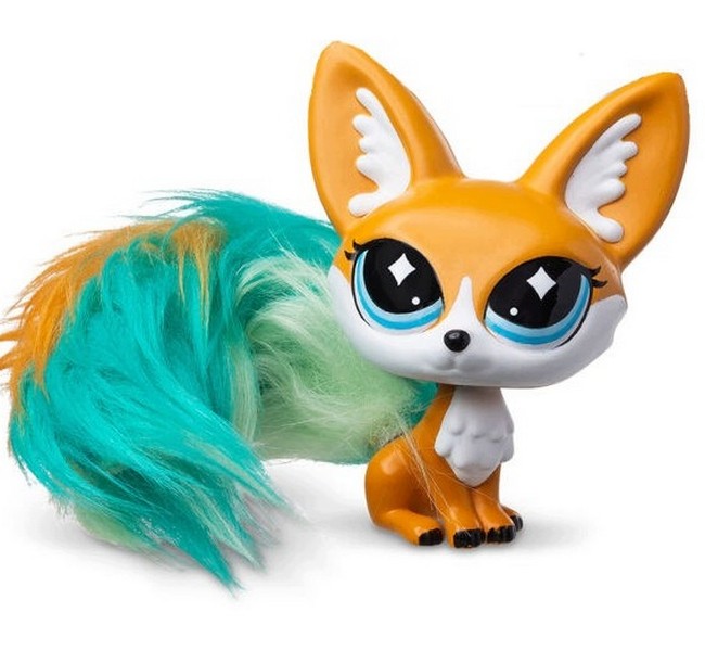 Littlest Pet Shop Figura 1 db - Sivatagi Róka #489 (6. széria)