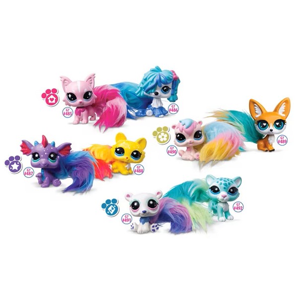 Littlest Pet Shop Figura 1 db - Sivatagi Róka #489 (6. széria)
