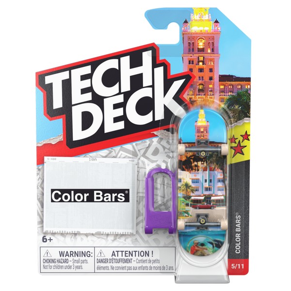 Tech Deck Ujj Gördeszka Color Bars