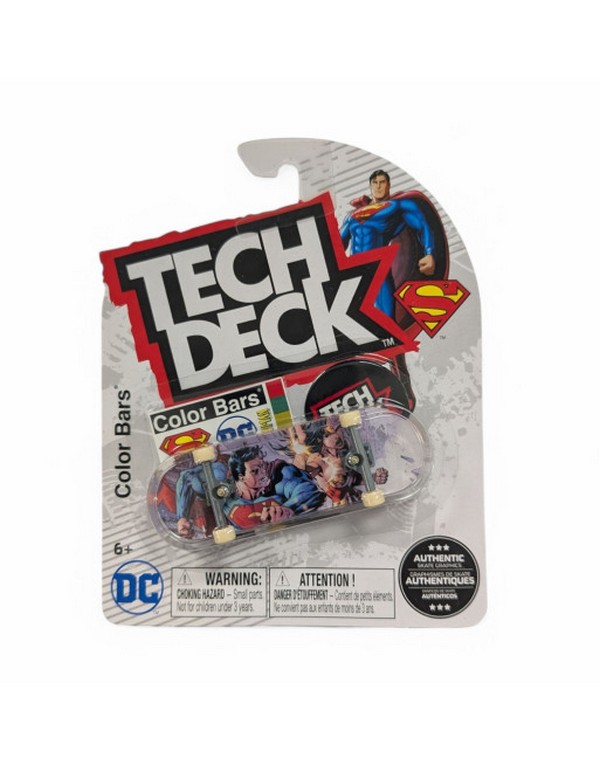 Tech Deck Ujj Gördeszka Color Bars Super Man És Wonder Woman