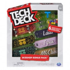 Tech Deck 6 db-os szett Bonus Pack - PlanB Ladd Fynn
