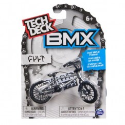 Tech Deck BMX ujj bicikli - Cult Ezüst