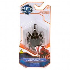 Hexbots Robot Bogarak - Orrszarvú Bogár Fekete