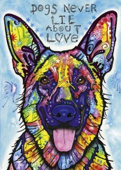 Heye puzzle 1000 db - Dogs Never Lie