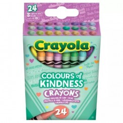 Crayola Kedves Szavak 24 db-os Zsírkréta Készlet