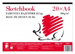 ICO Skiccfüzet A/4, 20 Lap