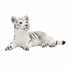Animal Planet 387015 Fehér tigris kölyök fekvő (S méret)