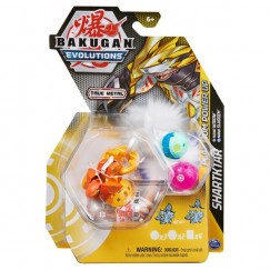 Bakugan Diecast Indítsd el labda Sharktar Narancs, Nano Widow