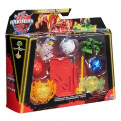 Bakugan S6 Harci Csomag - Hammerhead, Titanium Dragonoid, Nillious